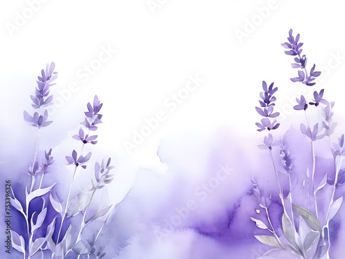 light-lavender-and-ivory-watercolor-stain-blooming-across-a-pristine-white-background-merging