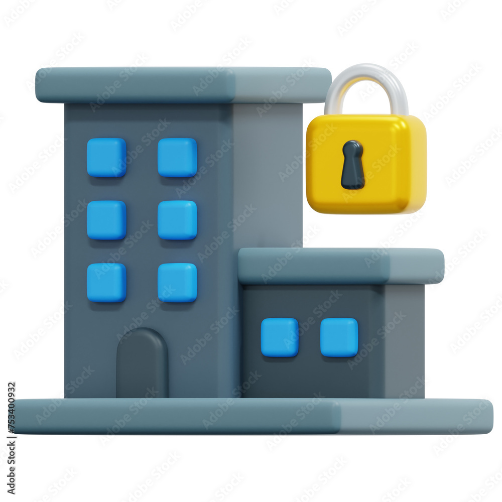 office 3d render icon illustration office 3d render icon illustration