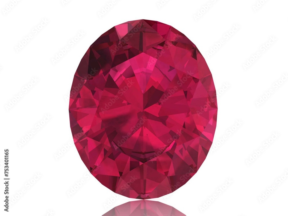 beautiful gem on white background (high resolution 3D image) beautiful gem on white background (high resolution 3D image)