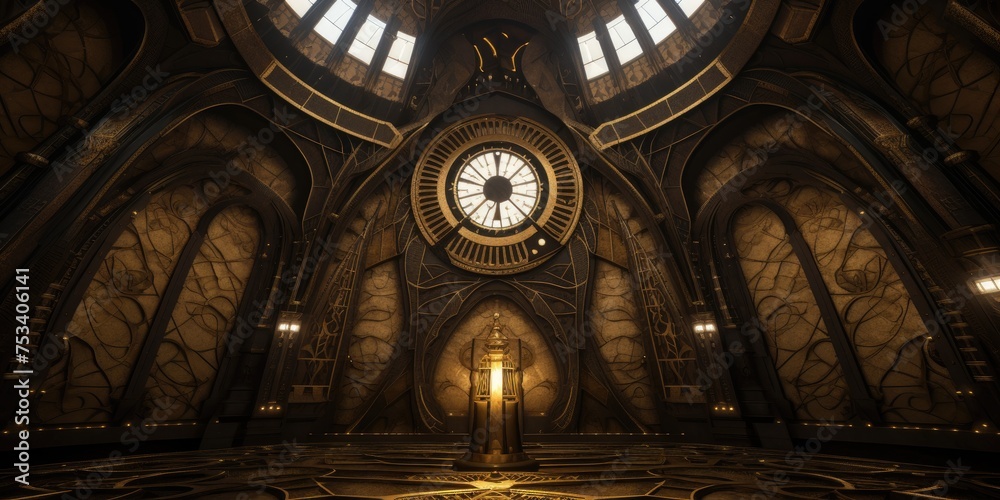 Obraz premium this building exudes splendor and luxury, a testament to the grandeur of architecture, a religious place