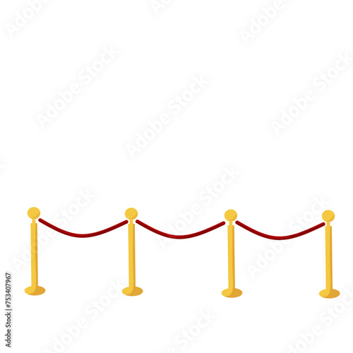 Red carpet illustration 