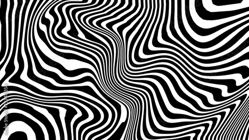 abstract black and white topographic background