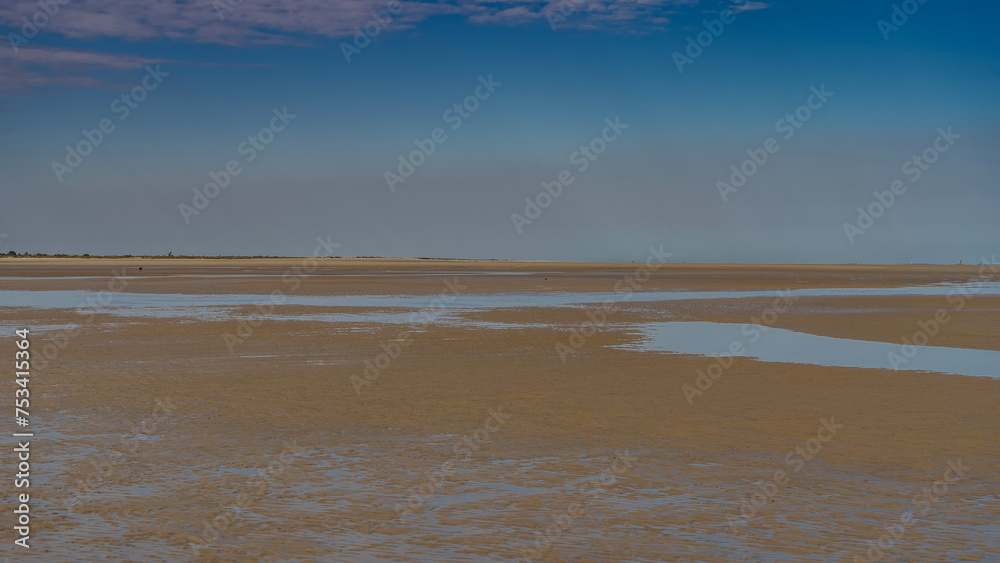 Fotografie The seabed was exposed at low tide