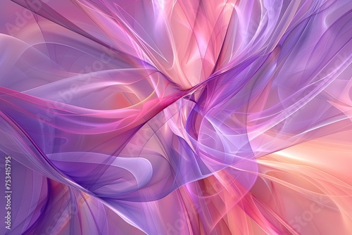 Abstract background with shades of lilac and pink.