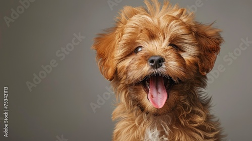 Adorable Funny Smiling Dog White Background, Desktop Wallpaper Backgrounds, Background HD For Designer