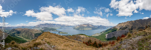 Ben Lomond Mountain Views Encompassing Queenstown, Lake Whakatipu, and Surrounding Ranges, New Zealand