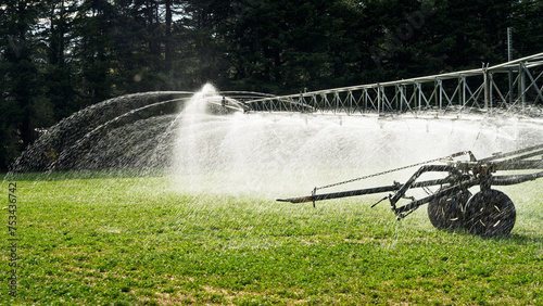 Photos Large scale irrigation system for a dairy farm.