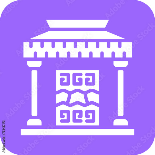 History Museum Icon Style
