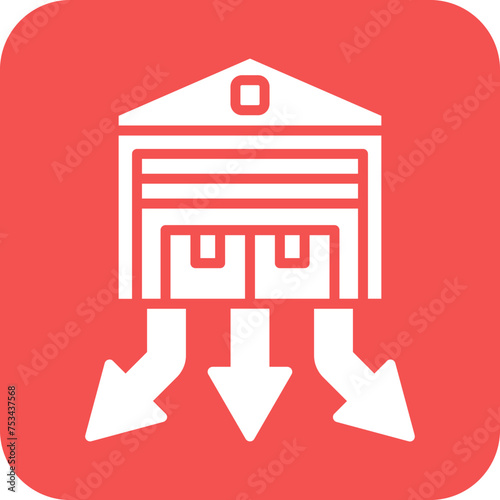 Distribution Center Icon Style