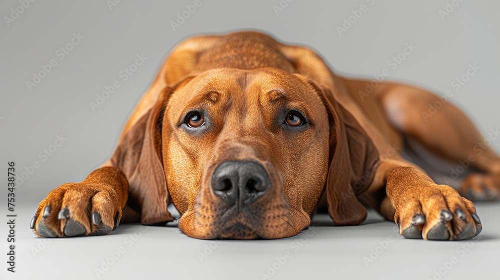 Sick Sad Rhodesian Ridgeback Dog Lying, Desktop Wallpaper Backgrounds, Background HD For Designer Sick Sad Rhodesian Ridgeback Dog Lying, Desktop Wallpaper Backgrounds, Background HD For Designer