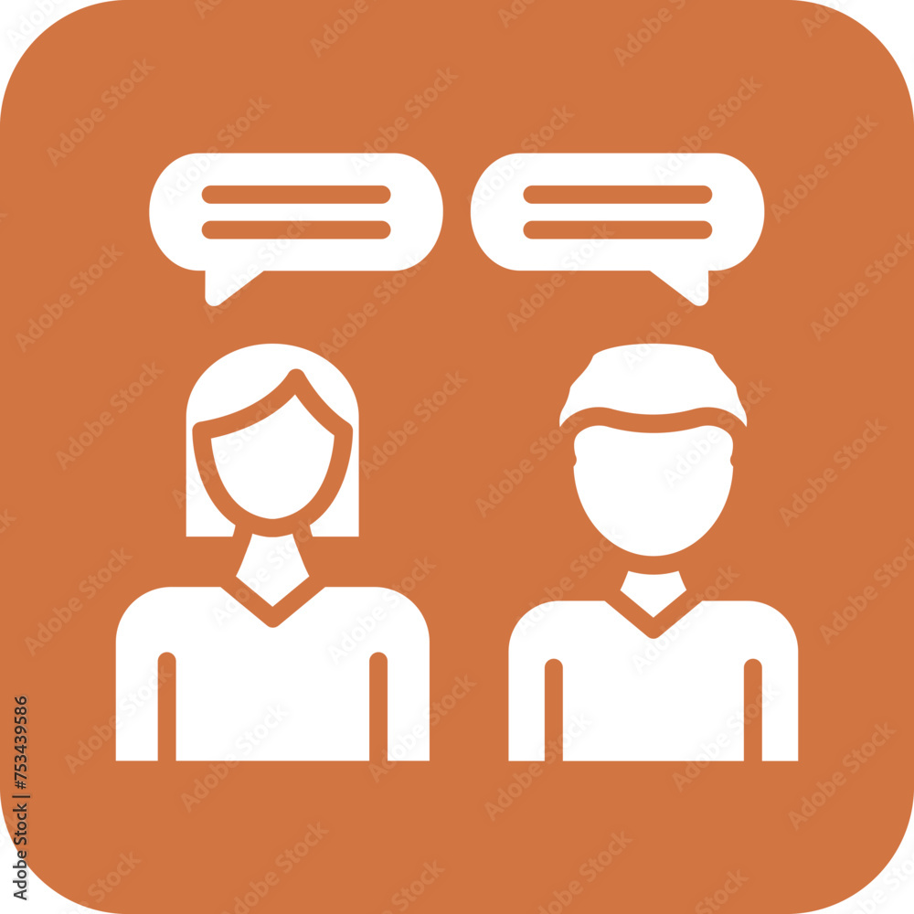 Counselling Icon Style Counselling Icon Style