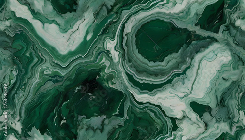 Seamless pattern background of a green marble texture backdrop photo