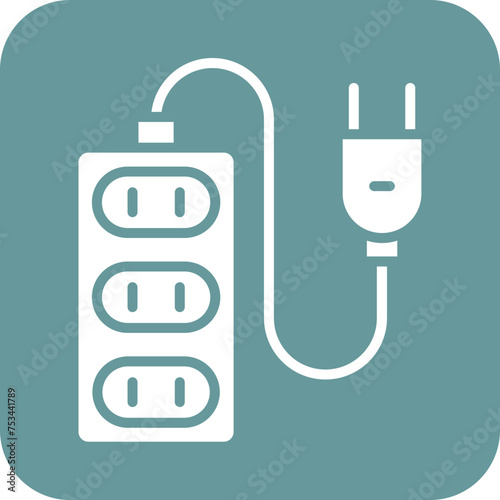Extension Cord Icon Style