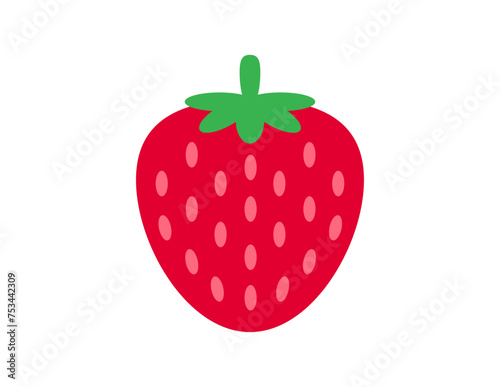 strawberry illustration for coloring book template, strawberry for kids worksheet printable