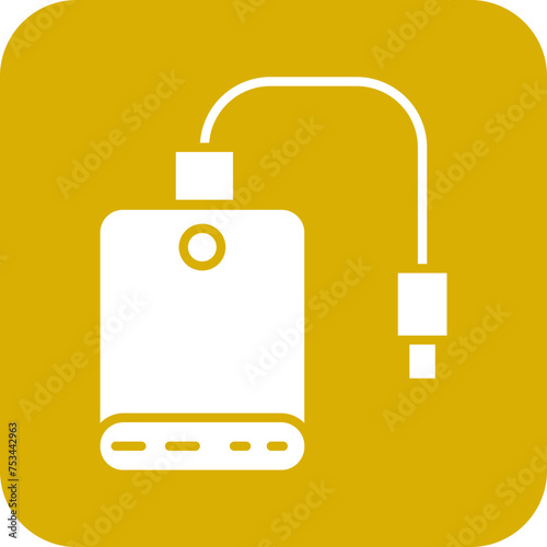 Powerbank Icon Style