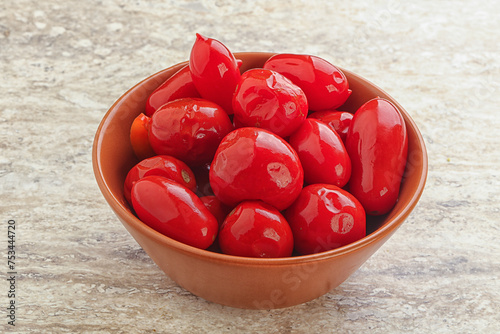 Marinated red tomato - pickled vitamins © Andrei Starostin