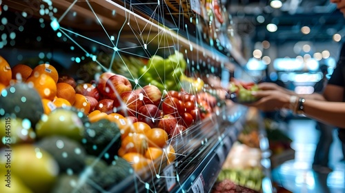 Future of Intelligent Grocery in Supermarket, To showcase the future of grocery shopping and technology in supermarkets and fresh produce markets