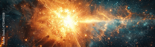 Supernovae Illuminate Space with Explosive Energy, Marking the End of Star Life Cycles in a Dazzling Cosmic Spectacle.