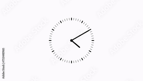 Abstract beautiful clock icon illustration background, office timer watch icon