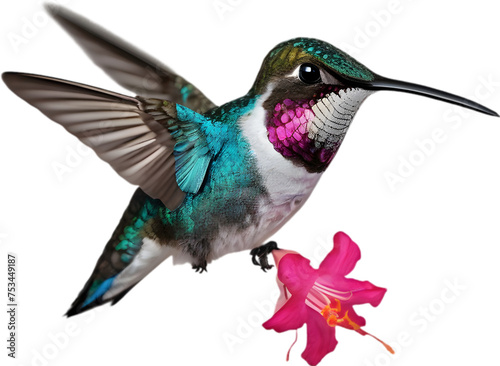 Close-up image of Bee hummingbird.