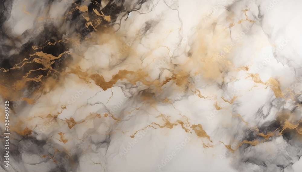 Marble material in gold beige gray as background