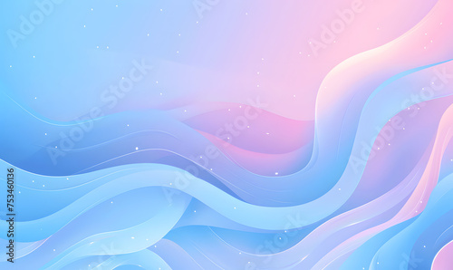 A simple background with blue soft, delicate, quiet gradients, Generative AI 