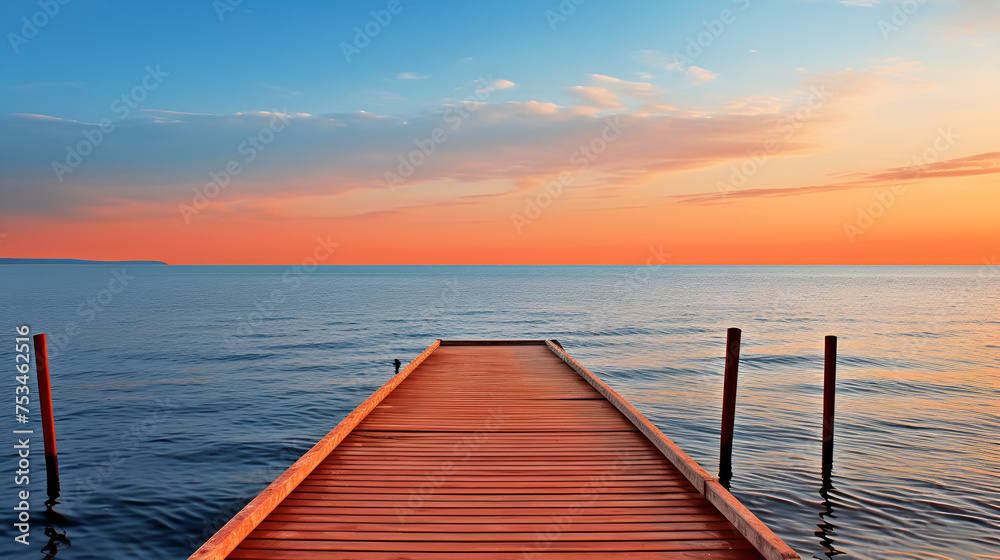 a wooden bridge over the water looking charming woodenwonder peaceful place background 