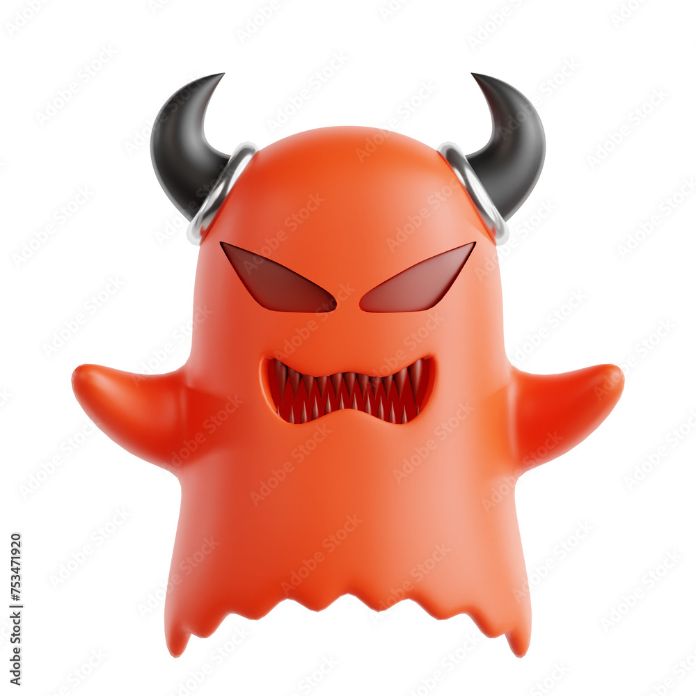 Fierce Enemy 3D Illustration for Game Asset Fierce Enemy 3D Illustration for Game Asset