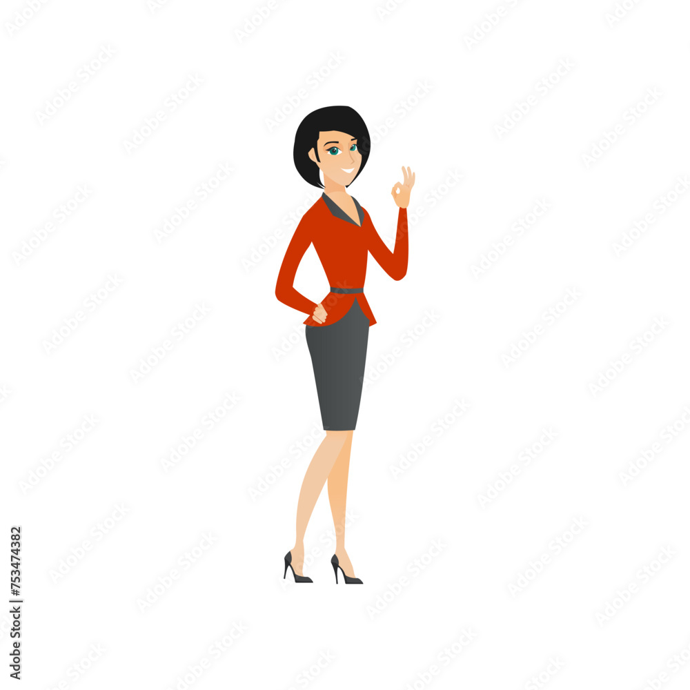 pose of woman in red dress 