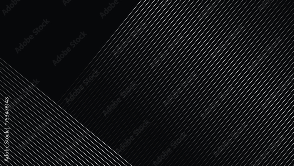Black Background Lines vector image abstract wallpaper for backdrop or decoration Black Background Lines vector image abstract wallpaper for backdrop or decoration