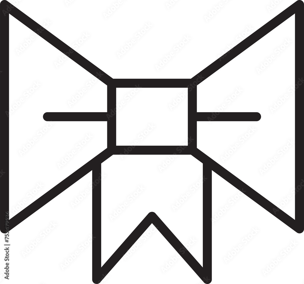 Bow Tie Line Art Bow Tie Line Art
