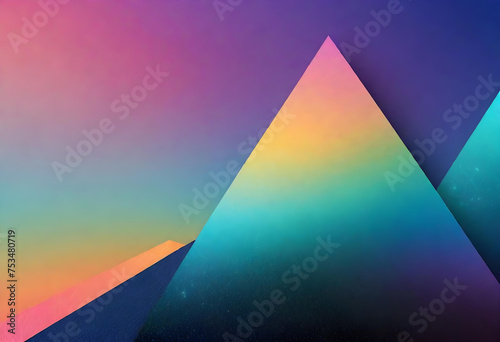 Triangle Gradient Wallpaper  Background  Gradient  Triangle  Colorful  Wallpaper  Abstract  Vibrant  Design  Texture  Pattern  Modern  Decoration  Artistic  Digital  AI Generated