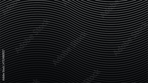 Wallpaper Mural Black Background Lines vector image abstract wallpaper for backdrop or decoration Torontodigital.ca