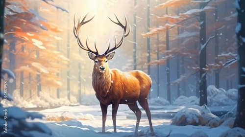 Beautiful deer © Hassan