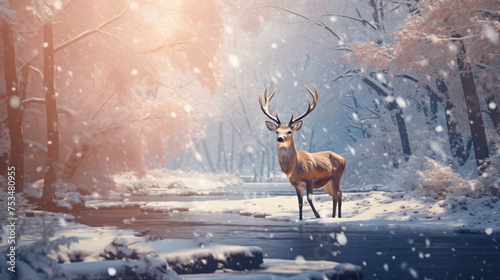 Beautiful deer