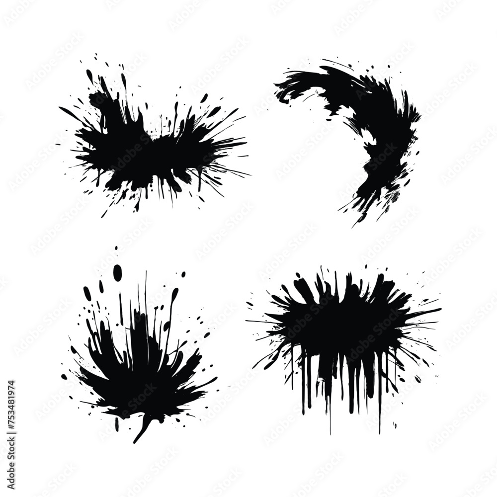 vector grunge brush strokes vector grunge brush strokes