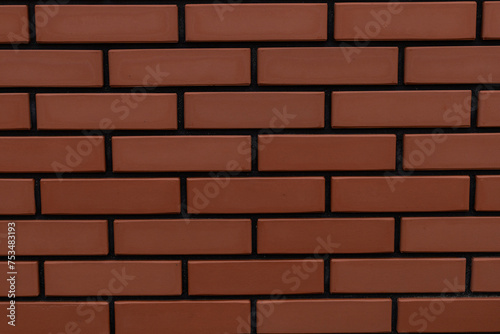 czerwony mur z cegły, tło, tekstura