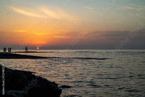 sunset at the beach, Jeju