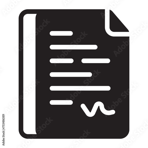 Wallpaper Mural contract glyph icon Torontodigital.ca