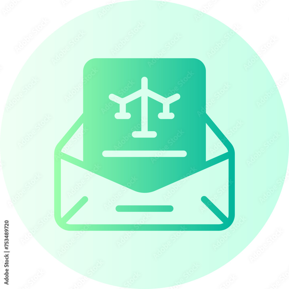 Verdict gradient icon