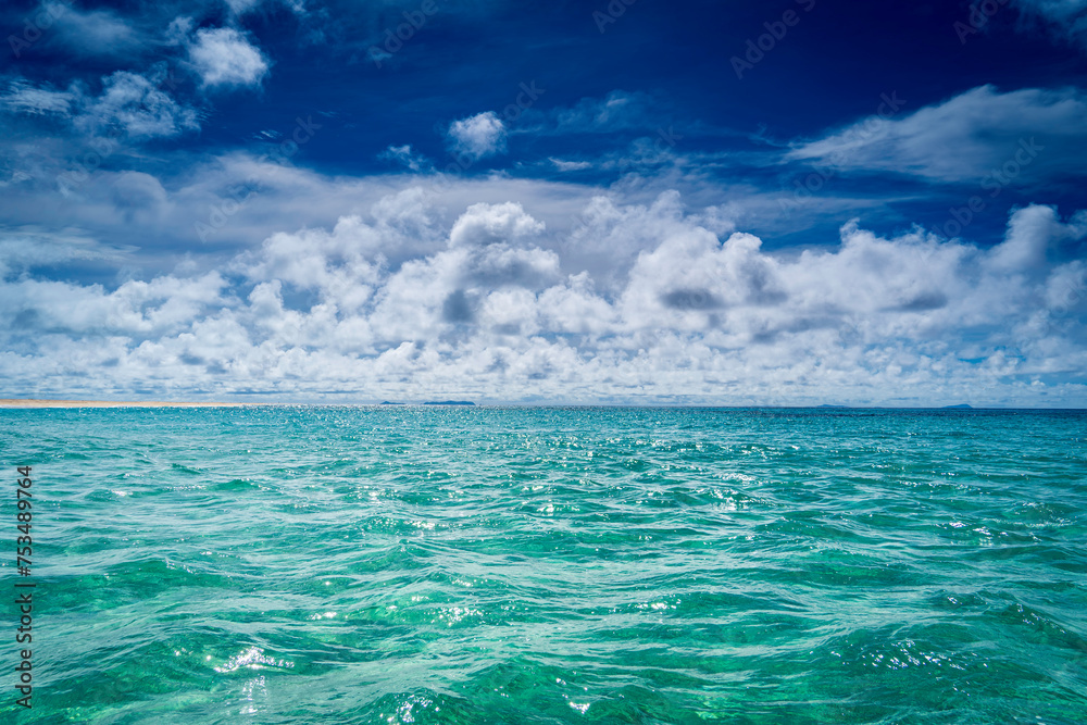 Obraz premium 久米島の青い海