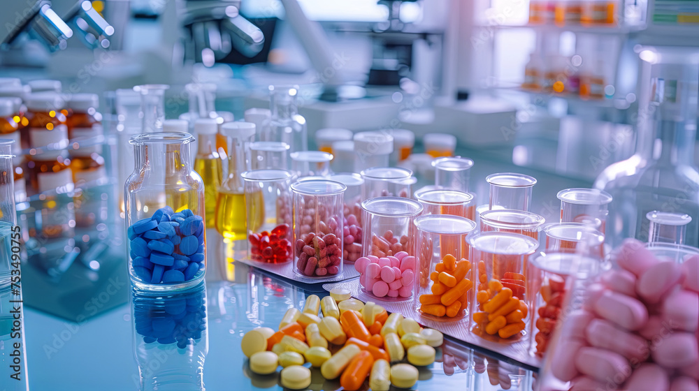 The laboratory's activities include the development, production and analysis of tablets. The laboratory's activities include the development, production and analysis of tablets.