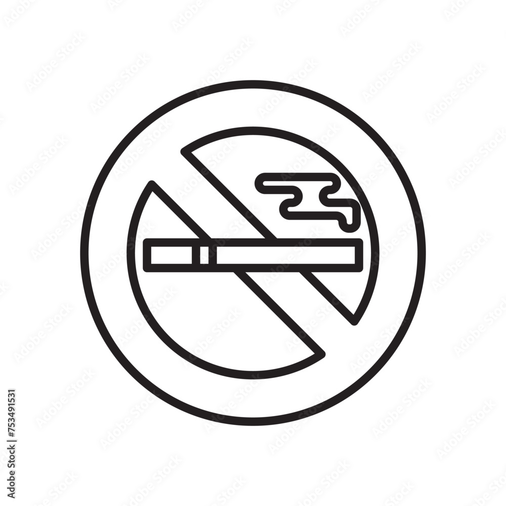 No tobacco day Icon