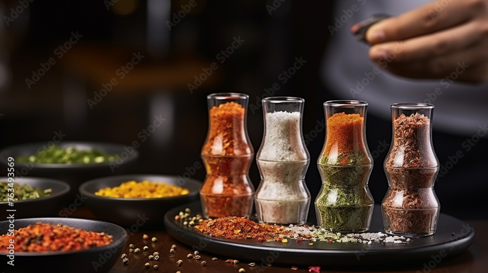 Fototapeta premium spices on the table