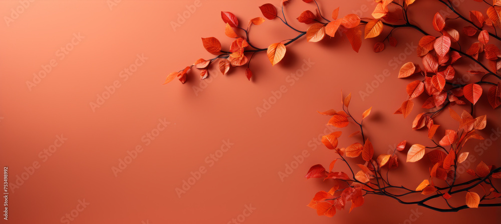 colour background with fallen leaves and autumn leaves colour background with fallen leaves and autumn leaves