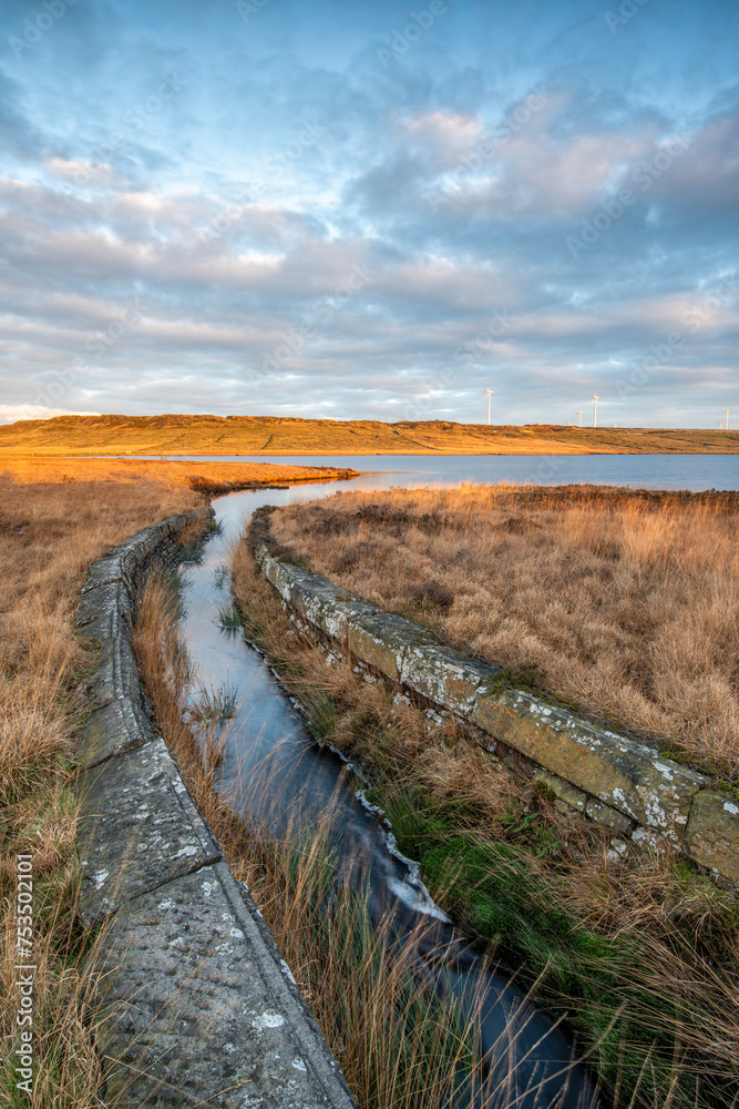 pennine moorland reservoir