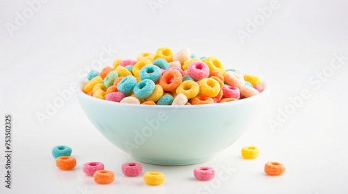 Colorful cereal loops