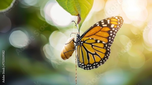 A newly hatched monarch but...