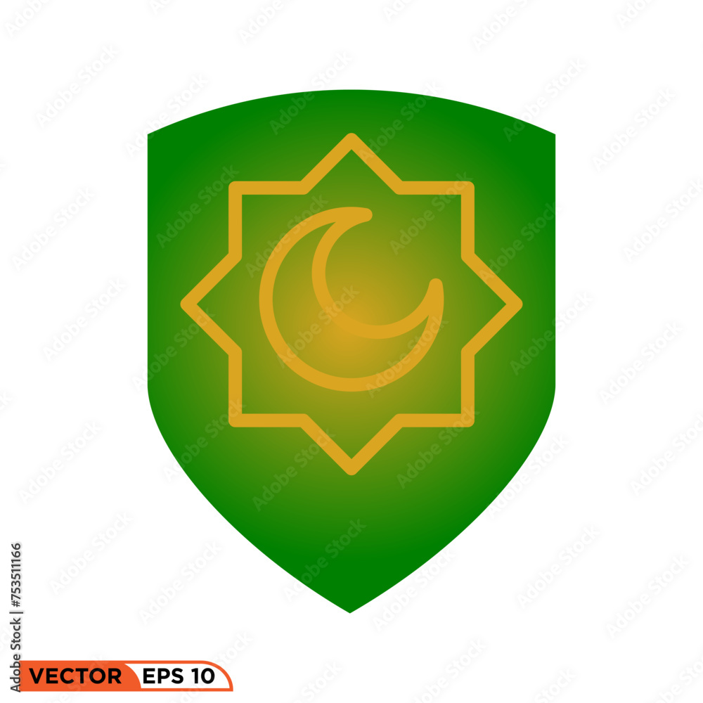 Ramadhan shield flat icon design vector graphic of template, sign and symbol
Ramadhan shield flat icon design vector graphic of template, sign and symbol