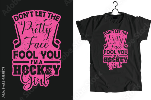 Fotografía Hockey Design Can Use For t-shirt, Hoodie, Mug, Bag etc.